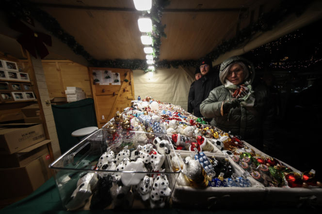 Kiermasz Bożonarodzeniowy na Małym Rynku w Krakowie