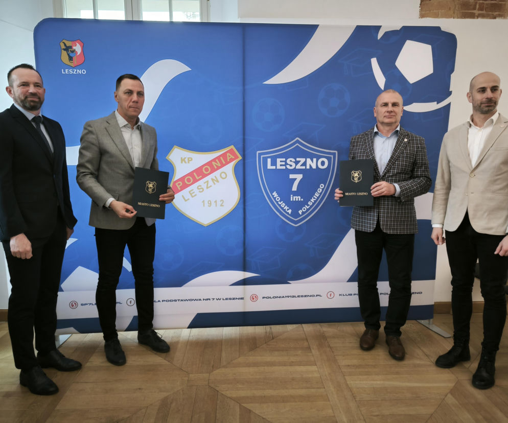 Piłkarska elita w „Siódemce”. Miasto i Polonia Leszno łączą siły