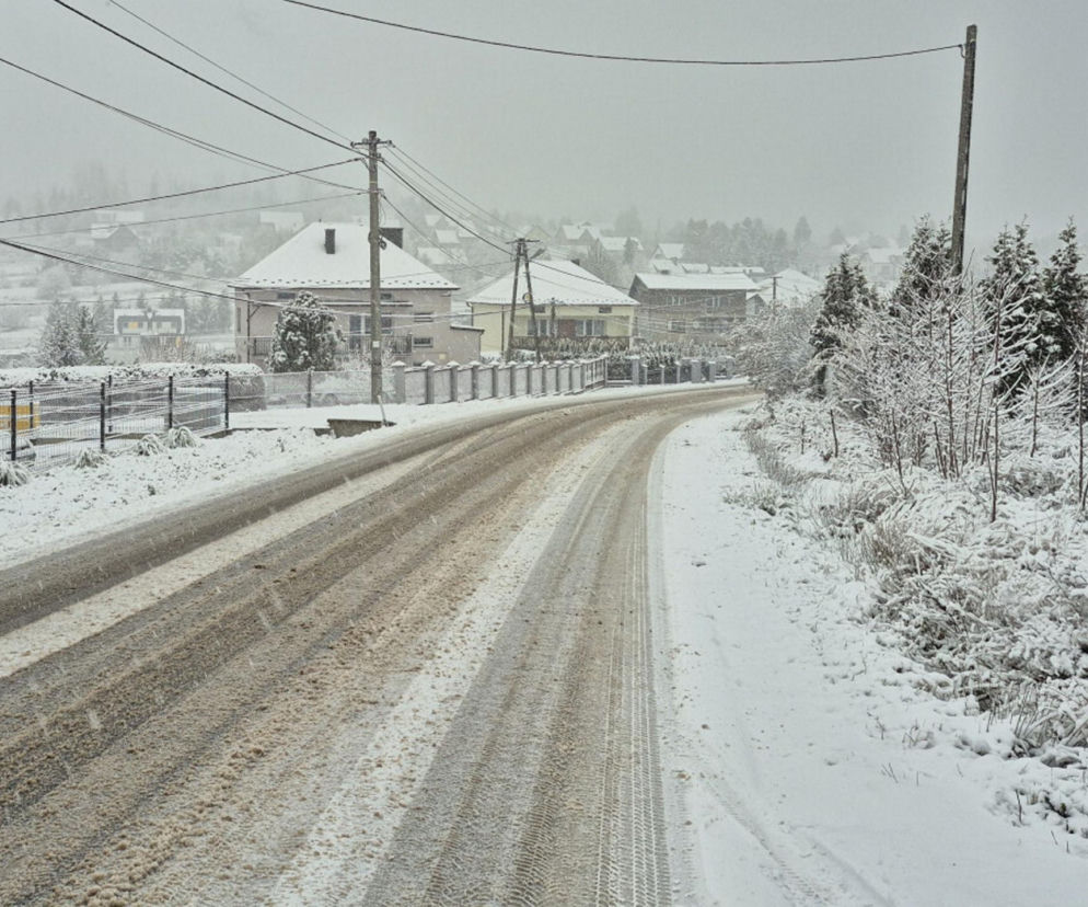 Atak zimy w Polsce. Tutaj zrobiło się biało