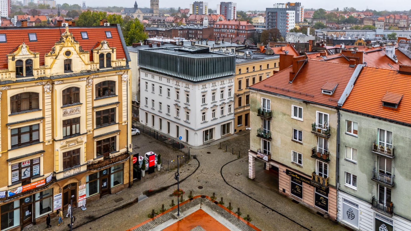 Bytom - nadbudowa kamienicy, proj. Marlena Wolnik