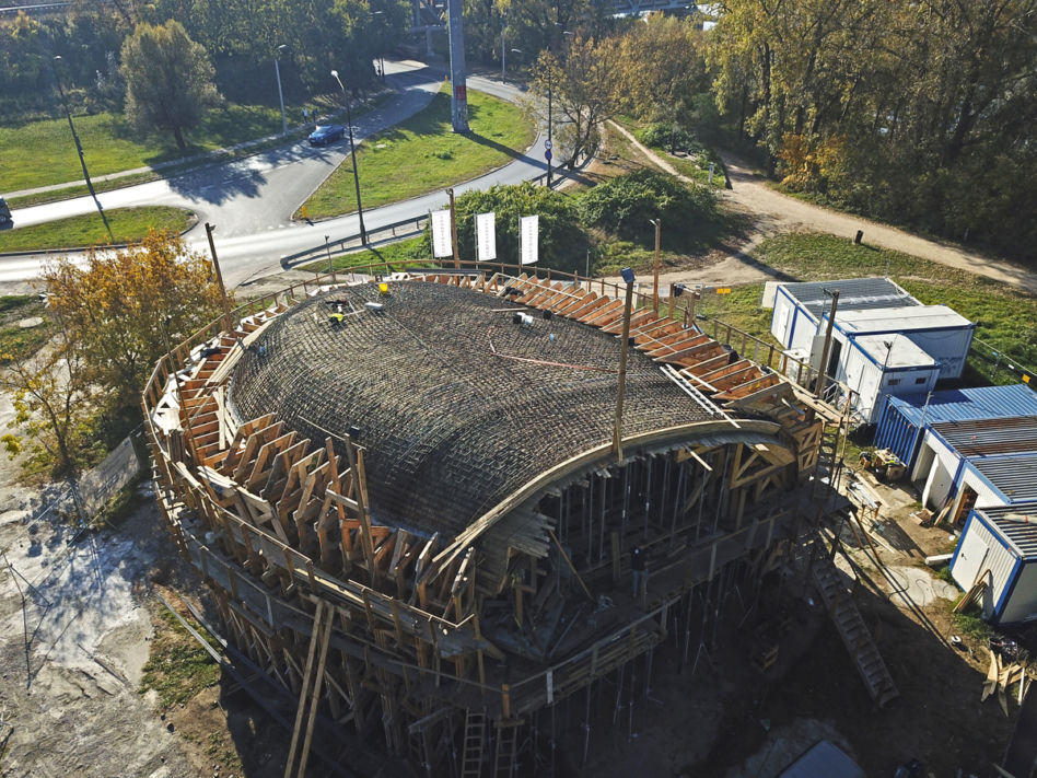 Pawilon edukacyjny na warszawskim Golędzinowie