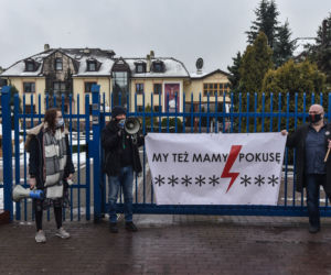 Międzymiastowy protest samochodowy pod Radiem Maryja. Strajkowali w Święto Trzech Króli