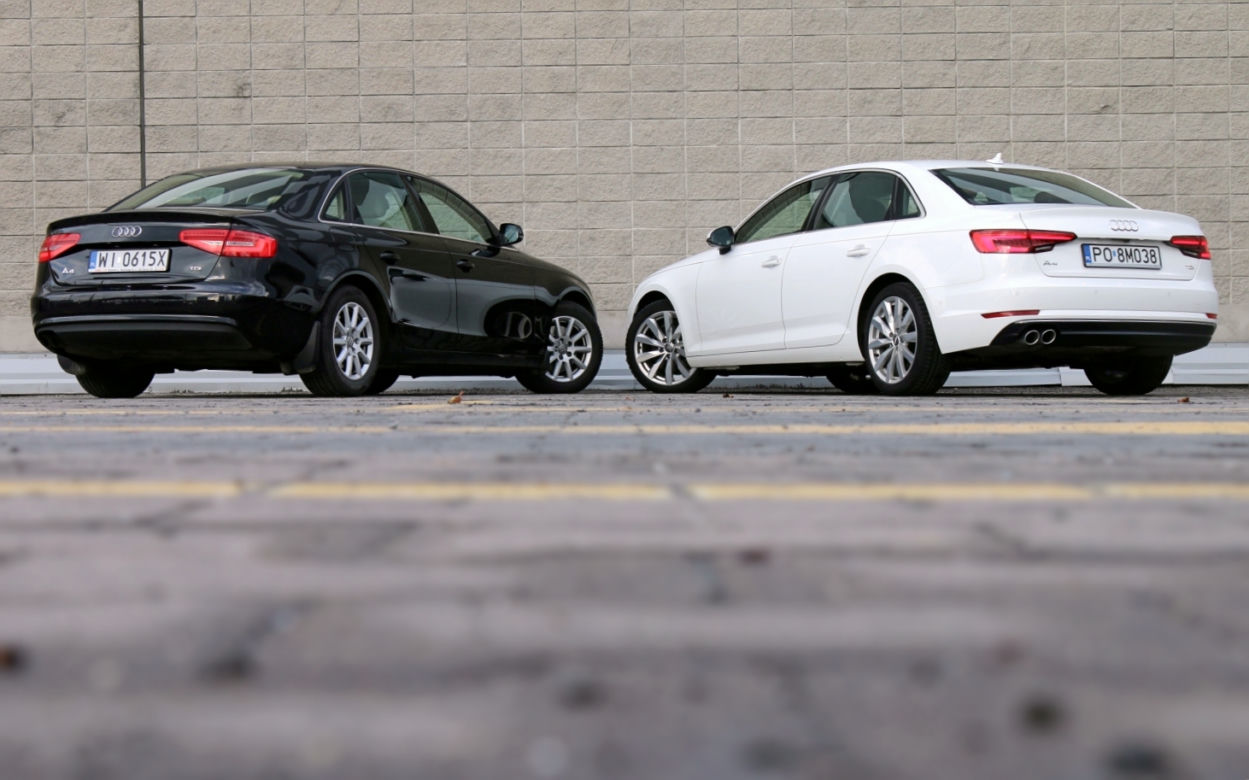 Audi A4 Limousine B9 i Audi A4 Limousine B8