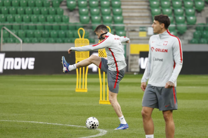 Trening reprezentacji Polski w Warszawie