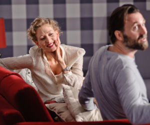 Przepis na życie 5 odcinek 9 (odc. 61). Elka (Magdalena Popławska), Tadeusz (Bartłomiej Świderski)