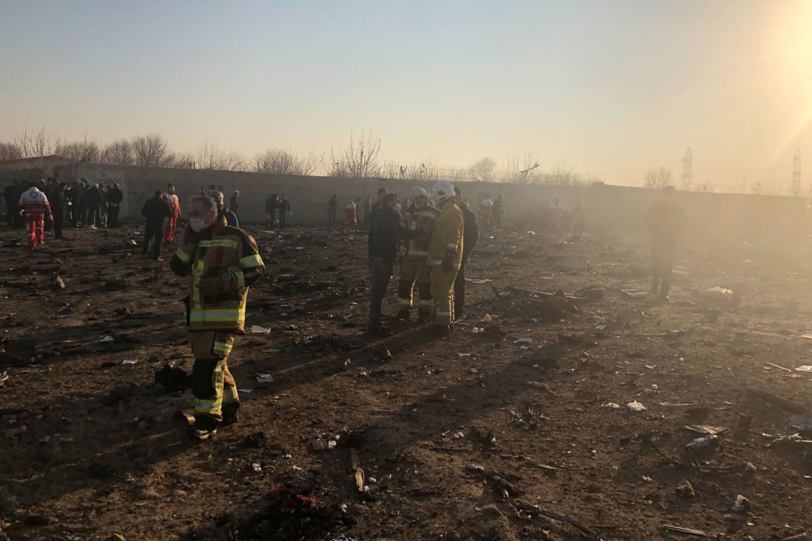 Katastrofa ukraińskiego samolotu w Iranie