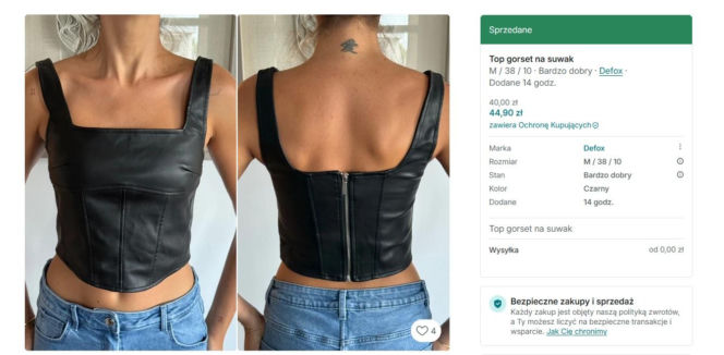 To Sandra Kubicka sprzedaje na Vinted