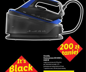 Stacja parowa Grundig o mocy 2400 W i ciśnieniu 6,5 bara