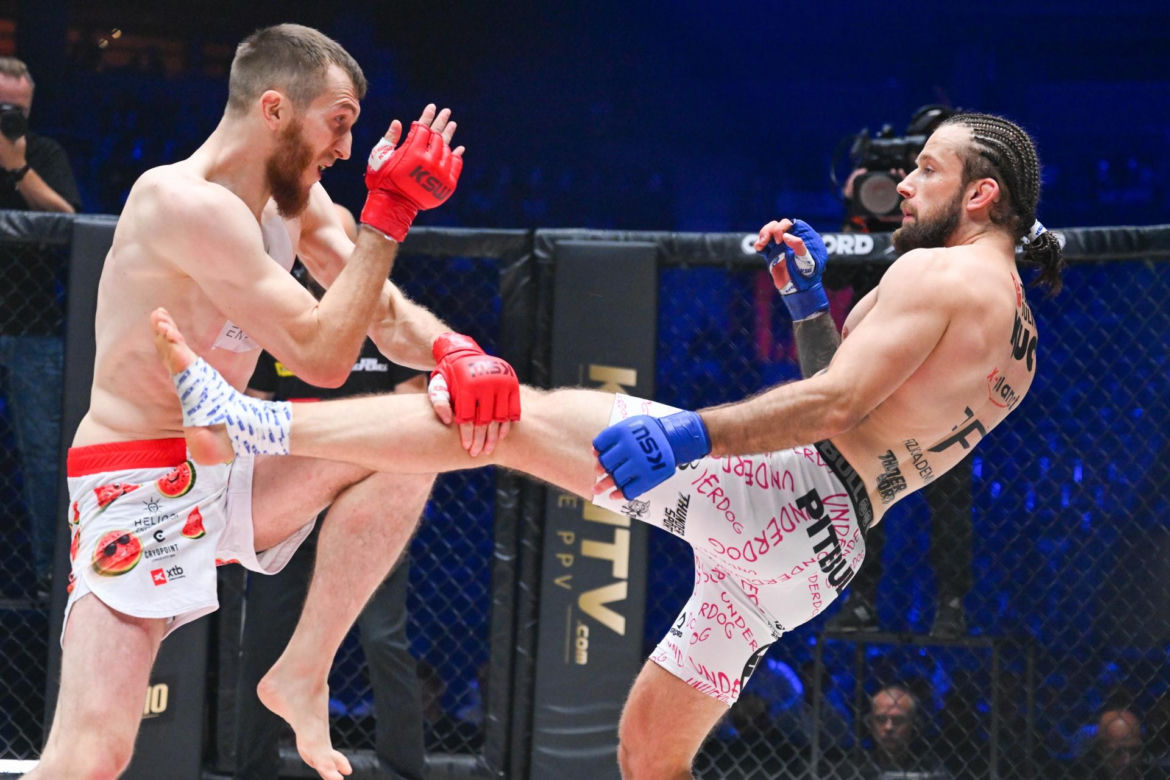 XTB KSW 121. Potężny cios w krocze, trybuny zamarły!