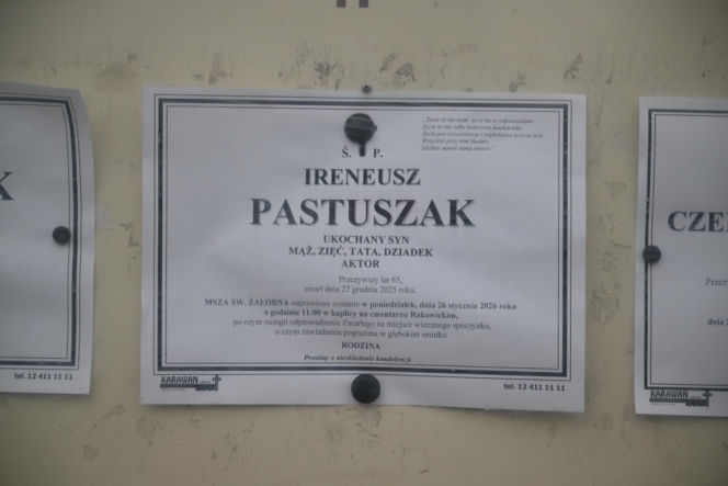 Tak wyglądał pogrzeb Ireneusza Pastuszaka. Przejmujące sceny