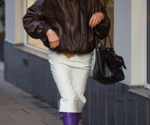 Monika Olejnik weszła w spódnicy, wyszła bez