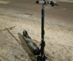 Starachowice. W środku zimy na hulajnodze z promilami