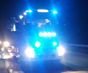 Łódzkie: Na S8 płonął samochód! W akcji trzy zastępy strażaków [FOTO]