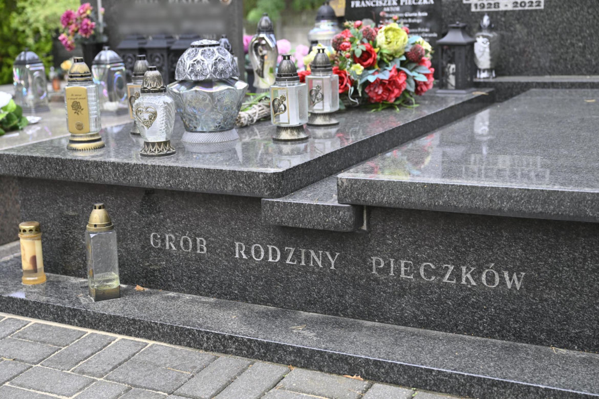 Tak wygląda grób Franciszka Pieczki