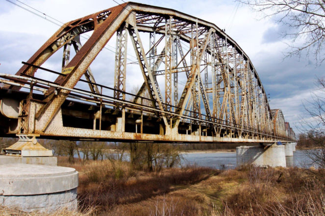 Tak wygląda stary most w Górze Kalwarii