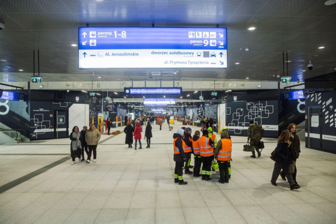 Nowe przejście podziemne na Warszawie Zachodniej