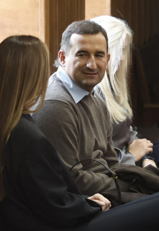 Michał Koterski i Marcela Leszczak w sądzie