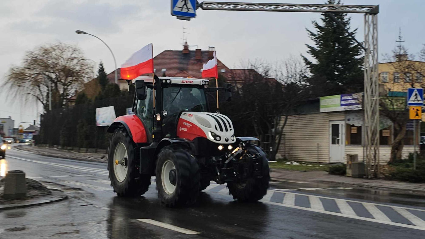 Protest rolników na podkarpaciu