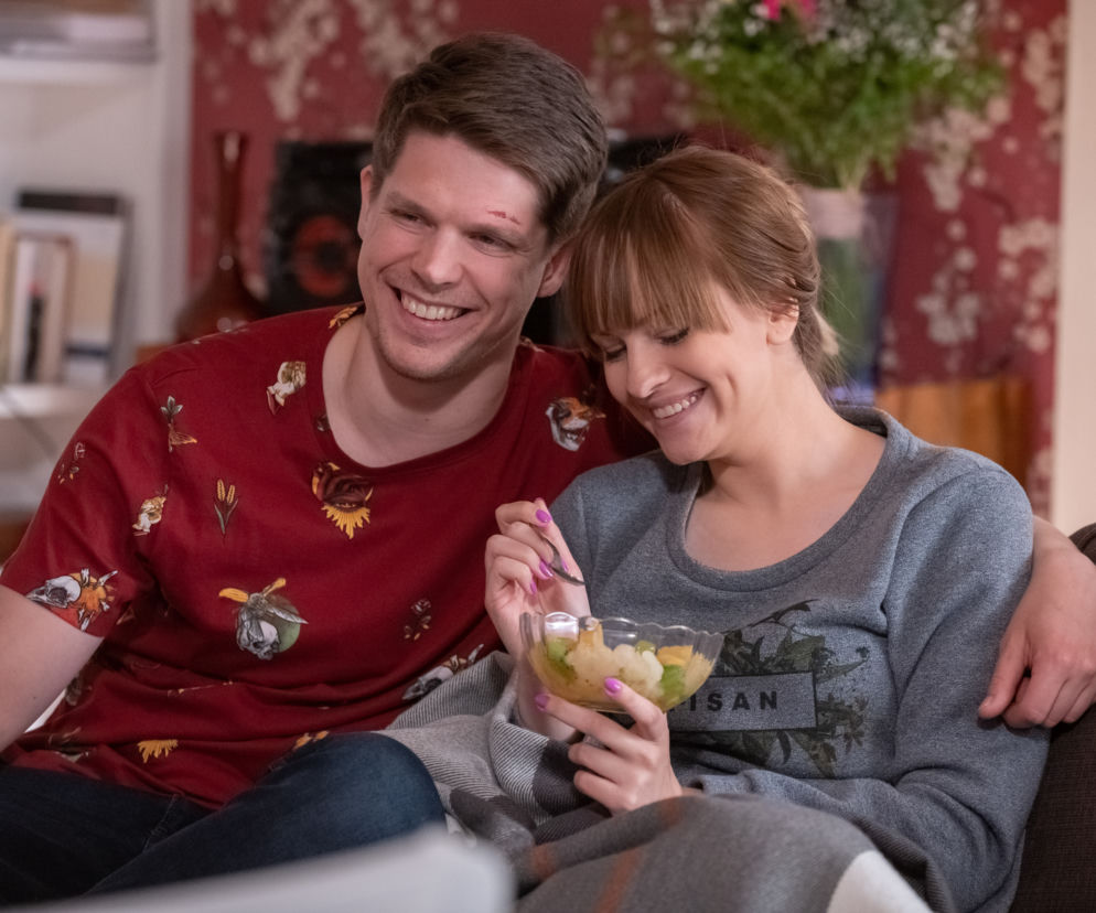 Na Wspólnej, odc. 3102: Sandra (Michalina Robakiewicz), Michel (Mariusz Ochociński)