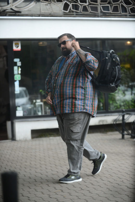 Tomasz Sekielski w restauracji Mozaika