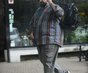 Tomasz Sekielski w restauracji Mozaika