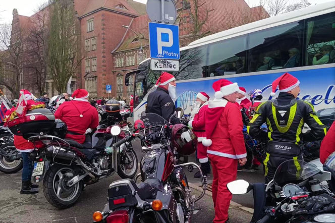 Motomikołaje w Szczecinie