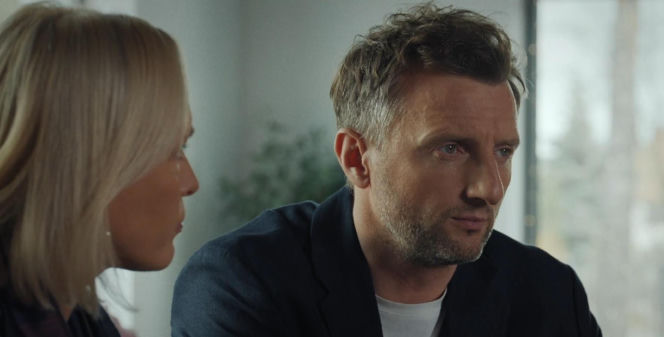 M jak miłość odc. 1916. Dorota (Iwona Rejzner), Bartek (Arkadiusz Smoleński)