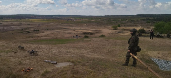 Zajęcia taktyczne na poligonie w Toruniu zwieńczyły cykl szkoleń WOT we współpracy z Gwardią Narodową Stanu Illinois