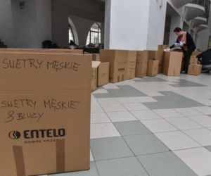 Centrum PARK to teraz magazyn pomocy dla Ukrainy