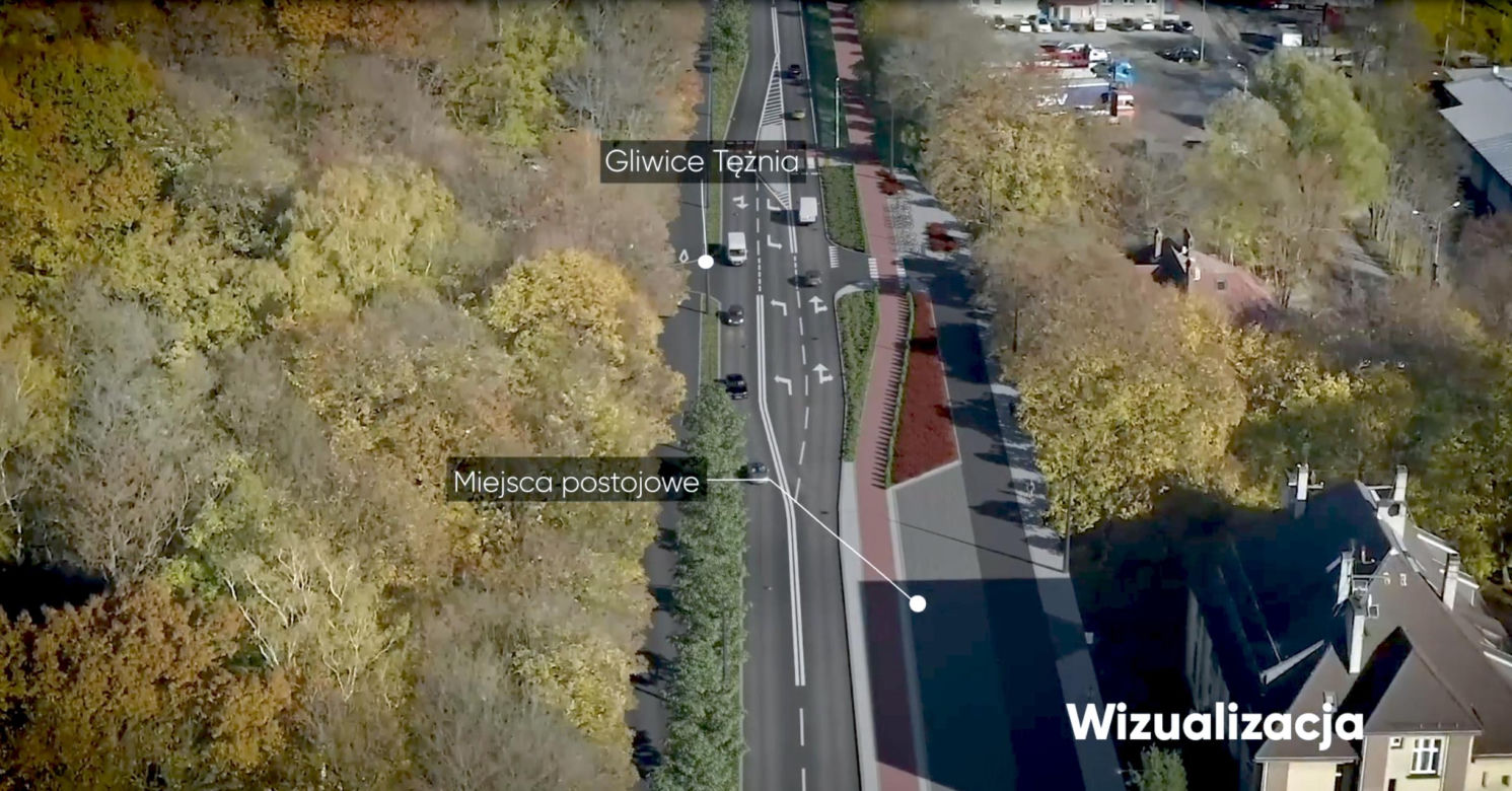 Przebudowa Chorzowskiej - wizualizacje
