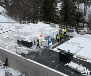 Budowa hotelu Salamandra w Kościelisku - luty 2026
