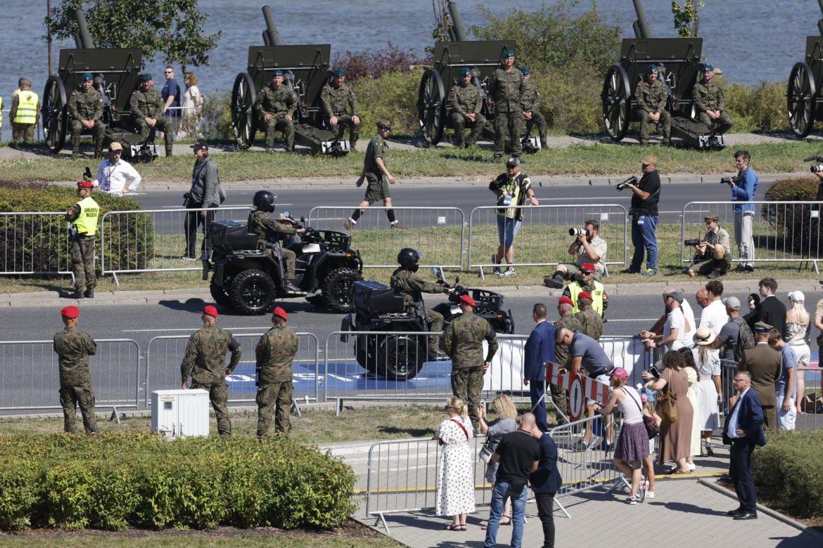 Święto Wojska Polskiego. Defilada.