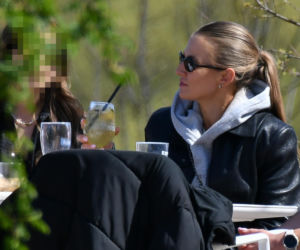 Anna Lewandowska z koleżankami