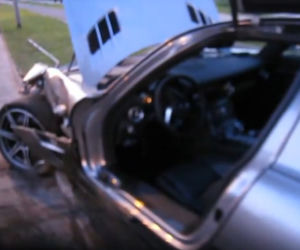 Mercedes SLS AMG, Wypadek 23.05.2012