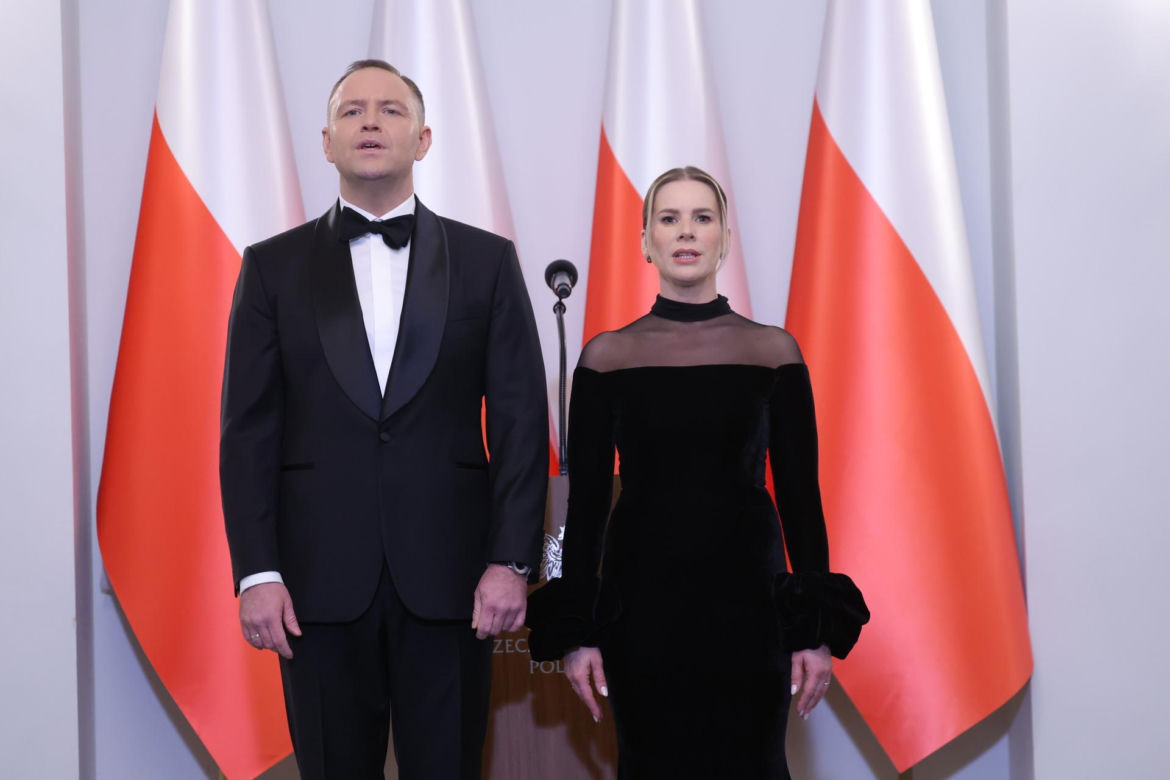 Nawroccy zadali szyku na spotkaniu z Korpusem Dyplomatycznym