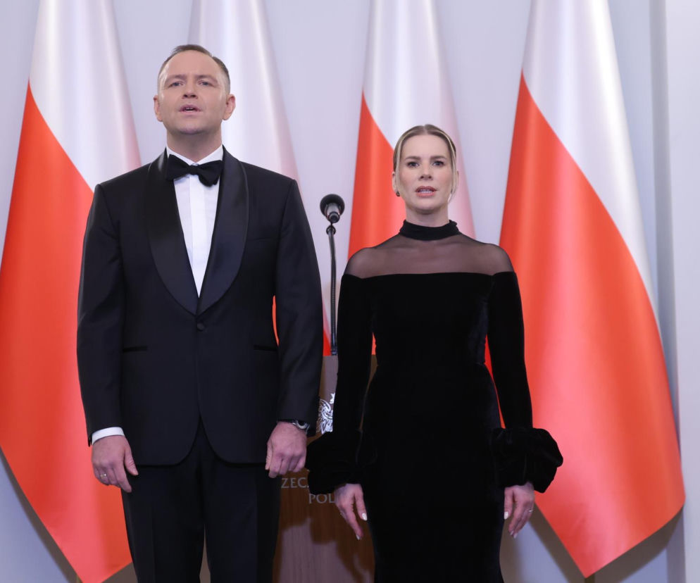 Nawroccy zadali szyku na spotkaniu z Korpusem Dyplomatycznym