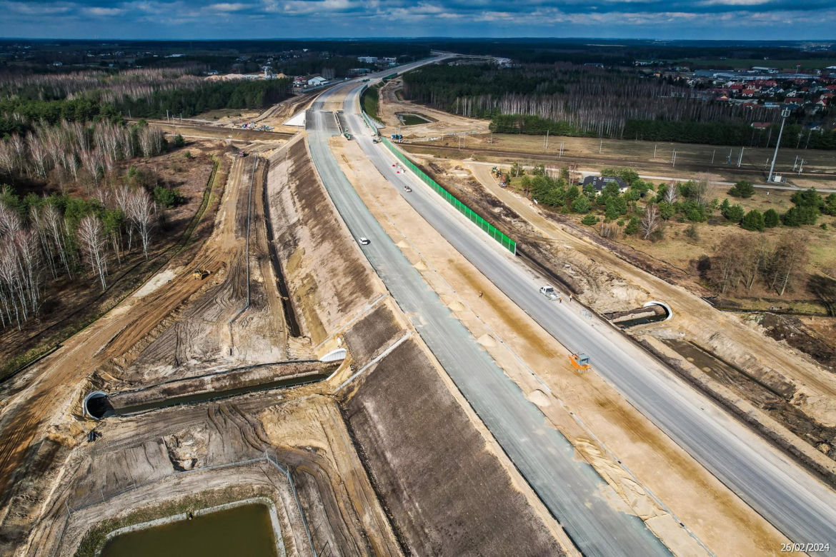 Budowa autostrady A2 Siedlce Zachód - Siedlce Południe