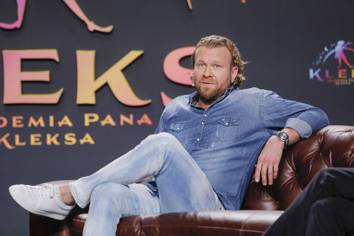 Tomasz Kot hoduje brodę dla Kleksa