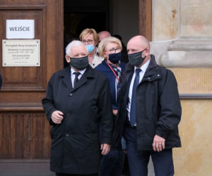 TAK Kaczyński ryzykował zarażenie koronawirusem