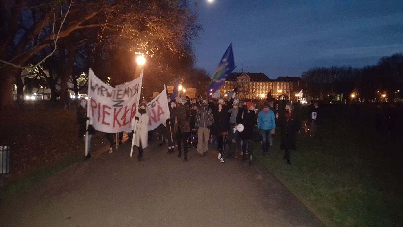 Strajk miesiąc Szczecin