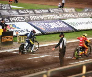 PRES Grupa Deweloperska Toruń - Betard Sparta Wrocław, zdjęcia kibiców i zawodników z meczu 13. kolejki PGE Ekstraligi