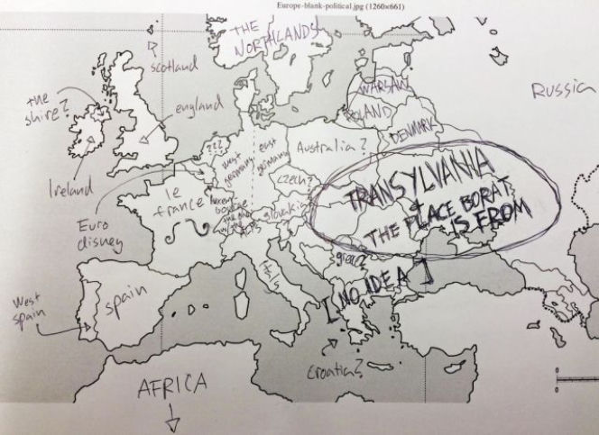 Mapa Europy