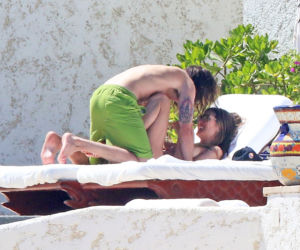Tom Kaulitz i Heidi Klum topless