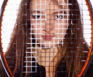 Iga Świątek jako 15-latka