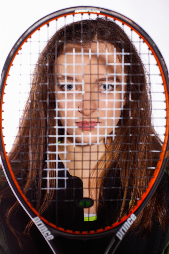 Iga Świątek jako 15-latka