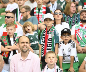 Legia Warszawa - Zagłębie Lubin: Zdjęcia kibiców