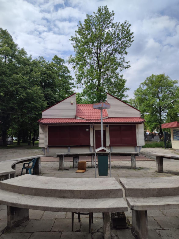 Os. Wandy, Nowa Huta, Kraków. Targowisko