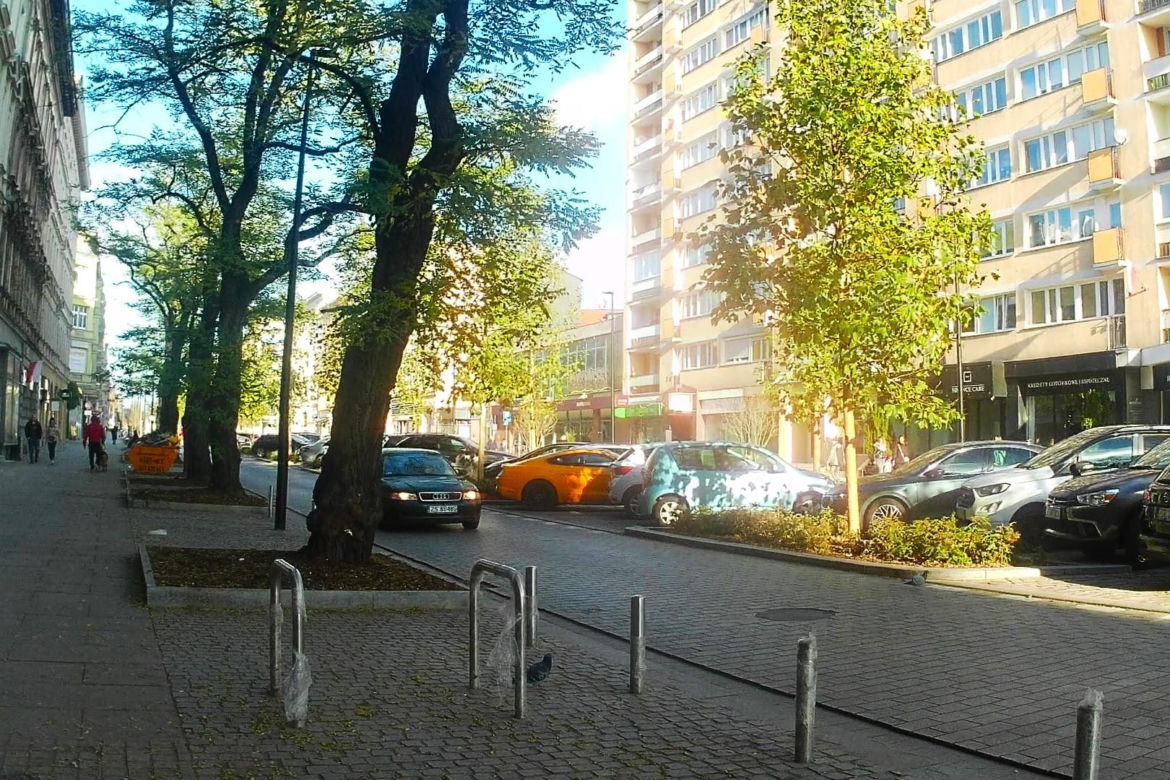 Na alei Wojska Polskiego wciąż są jeszcze liczne niedoróbki