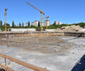 Budowa Fabryki Wody - czerwiec 2020