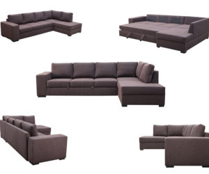 Tapicerowana sofa do salonu